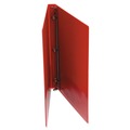 Universal UNV30403 11 in. x 8.5 in., 0.5 in. Capacity, 3 Rings Economy Non-View Round Ring Binder - Red image number 3