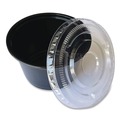 Food Service | Boardwalk BWKPRTLID4 Lids for 3.25 oz. to 5.5 oz. Souffle/Portion Cups - Clear (2500/Carton) image number 5