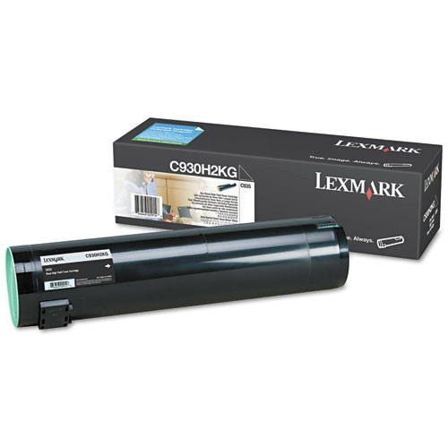 Lexmark C930H2KG 38000 Page-Yield C930H2KG High-Yield Toner - Black image number 0