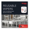 Cleaning & Janitorial Supplies | WypAll 34955 12.2 in. x 12.4 in. General Clean Jumbo Roll X60 Cloths - White (1/Carton) image number 6