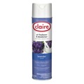 Office Jansan | Claire CL191 10 oz. Aerosol Spray Aerosol Air Freshener and Deodorizer - Lavender (1/Carton) image number 0