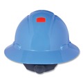 Protective Head Gear | 3M H-803SFR-UV H-800 SecureFit H-Series 4-Point Pressure Diffusion Ratchet Suspension Hard Hats with UV Indicator - Blue image number 0