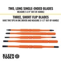 Screwdrivers | Klein Tools 32288 8-in-1 Insulated Interchangeable Screwdriver Set image number 12