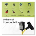Office Electronics & Batteries | GoGreen Power GG-12402 Portable Tri-Tap with GFCI, 3 Outlets, 2 ft Cord, Yellow image number 5