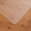 Cleaning & Janitorial Supplies | Floortex ER1213419ER Cleartex Ultimat Polycarbonate 48 in. x 53 in. Chair Mat for Hard Floors - Clear image number 3
