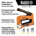 Staples | Klein Tools 450-002 5/16 in. x 5/16 in. Insulated Staples image number 1