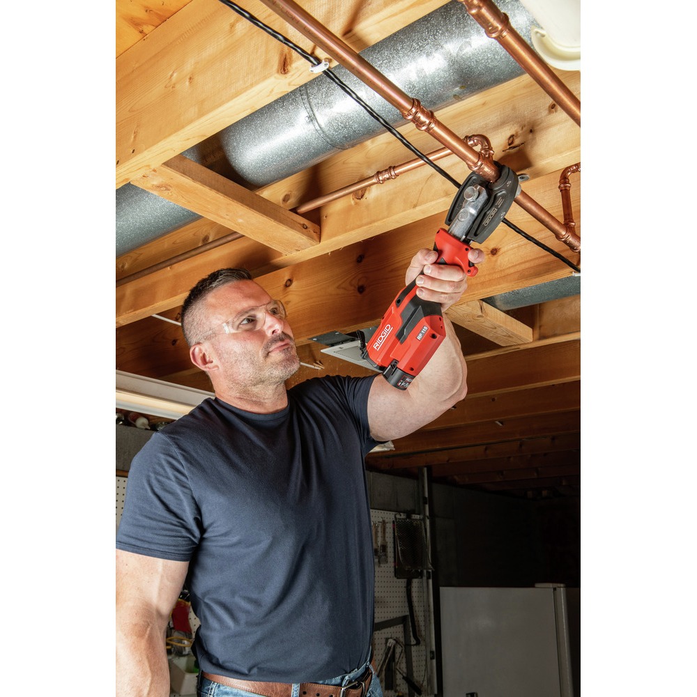 Ridgid RP 115 LithiumIon Cordless Mini Press Tool with ProPress Jaws