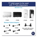 Office Jansan | Tork 472880 Advanced 2-Ply Coreless High Capacity Bath Tissue - White (36/Carton) image number 4