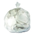 Trash Bags | Boardwalk Z4833LNKR01 16 Gallon 8 mic 24 in. x 33 in. Perforated Roll High-Density Can Liners - Natural (1000/Carton) image number 4