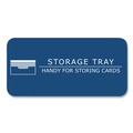 Flash Cards | Roaring Spring 28031 3 in. x 5 in. Narrow Rule Trayed Index Cards - White (36/Carton) image number 4