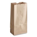 Cleaning & Janitorial Supplies | Ross & Wallace Paper Products 100320500PK/BL 8.25 in. x 5.25 in. x 16.13 in. #20 Size Grocery Paper Bags - Kraft (500/Bundle) image number 1