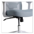 Office Chairs | Alera ALEWS42B77 17.32 in. to 21.1 in. Seat Height Mesh Back Task Chair Supports Up to 275 lb - Seafoam Blue Seat/Back image number 5