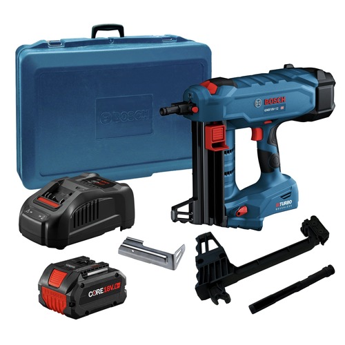 Nailers | Bosch GNB18V-12K14 PROFACTOR 18V Lithium-Ion Concrete Nailer Kit (8 Ah) image number 0