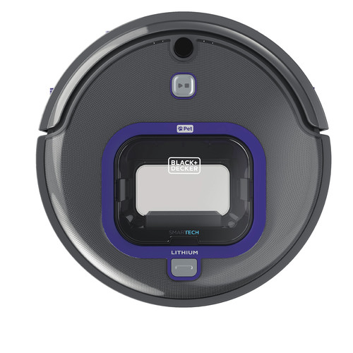 Robotic Vacuums | Black & Decker HRV425BLP PET Lithium Robotic Vacuum with LED and SMARTECH image number 0