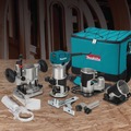  | Makita RT0701CX3 1-1/4 HP Compact Router Kit with Attachments image number 1