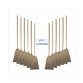 Labor Day Sale! Save $30 off $199! | Boardwalk BWK926CCT 55 in. Corn Fiber Bristles Parlor Broom - Natural (12/Carton) image number 1