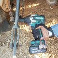 Impact Wrenches | Makita XWT18T 18V LXT Brushless Lithium-Ion 1/2 in. Cordless Square Drive Mid-Torque Impact Wrench with Detent Anvil Kit with 2 Batteries (5 Ah) image number 13