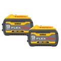 Batteries | Dewalt DCB609-2 (2/Pack) 20V/60V MAX FLEXVOLT 9 Ah Lithium-Ion Battery image number 0