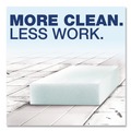 Cleaning & Janitorial Supplies | Mr. Clean 16449 Extra Durable 4-3/5 in. x 2-2/5 in. x 7/10 in. Magic Erasers - White (30/Carton) image number 3