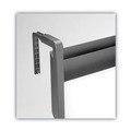 Office Jansan | Quartet OFD Three-Pocket Hanging File Pocket with Dry Erase Board - Letter, Black image number 2