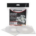 Office Jansan | Innovera IVR39701 CD/DVD Pockets - Clear (25/Pack) image number 0