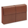 File Folders | Smead 72475 5.25 in. Expansion 6 Section Legal Size Classic Expanding Partition Wallet with Tear Resistant Gusset and Elastic Cord - Redrope (10/Box) image number 0