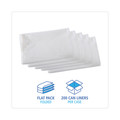Trash Bags | Boardwalk Z6640VNK 33 in. x 40 in. 33 gal. 16 mic High Density Industrial Can Liners Flat Pack - Natural (200/Carton) image number 2