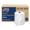 Paper Towels and Napkins | Tork 290092A Advanced Matic 7.7 in. x 525 ft. 2-Ply Hand Towel Roll - White (6/Carton) image number 1