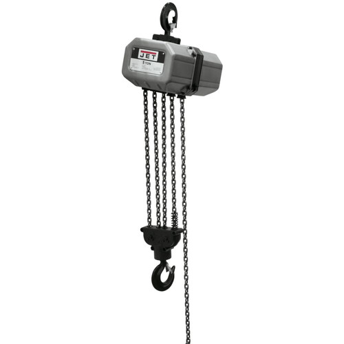 JET 5SS-1C-15 230V SSC Series 4.9 Speed 5 Ton 15 ft. 1-Phase Electric Chain Hoist image number 0