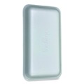 Food Trays, Containers, and Lids | GEN 15PWH 14.44 in. x 7.88 in. x 1.37 in. #15P Meat Trays - White (200/Carton) image number 3