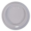 Food Service | FLAVIA 25200019 10 oz. Hot Beverage Paper Cup Lids Fits FLAVIA 10 oz. Paper Cup - White (1000/Carton) image number 2