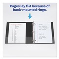 Mothers Day Sale! Save an Extra 10% off your order | Avery 09300 11 in. x 8.5 in. Sheet Size 1 in. Capacity 3 Rings Durable View Binder with DuraHinge and EZD Rings - Black image number 8