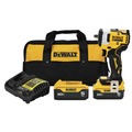 Impact Wrenches | Factory Reconditioned Dewalt DCF913P2R 20V MAX Brushless Lithium-Ion 3/8 in. Cordless Impact Wrench with Hog Ring Anvil Kit with 2 Batteries (5 Ah) image number 0