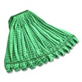 Mops | Rubbermaid Commercial FGT81306GR00 1 in. Headband Microfiber Tube Wet Mop - Green image number 2