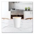 Cups and Lids | SOLO 376W-2050 6 oz. Single-Sided Poly Paper Hot Cups - White (1000/Carton) image number 4