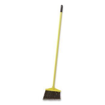 Rubbermaid Commercial FG637500GRAY 7920014588208 46.78-in Handle Angled Large Broom - Gray/Yellow