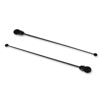 AmerCareRoyal STRNPLUG-BK Beverage Plugs - Black (2000/Carton)