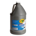 Office Jansan | Crayola 542128051 1 gal. Bottle Washable Paint - Black image number 0