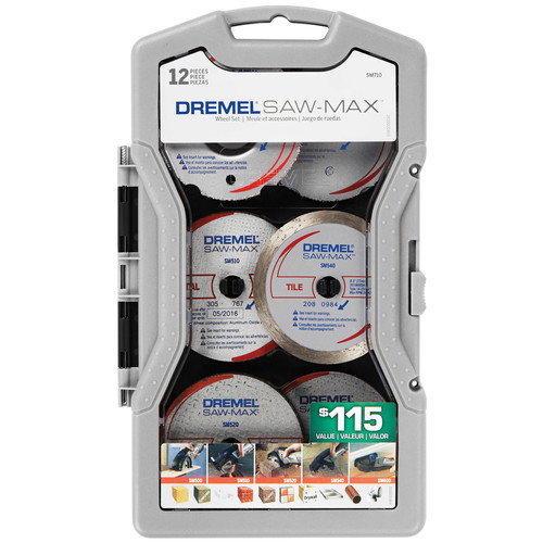 Rotary Tools | Dremel SM710 Saw-Max 12-Piece Blade Set image number 0