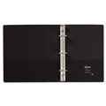 Office Jansan | Avery 17167 8.5 in. x 5.5 in. 3-Rings 1 in. Capacity Mini Size Durable View Binder with Round Rings - Black image number 1