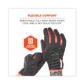 Work Gloves | Ergodyne 17176 ProFlex 812 Standard Mechanics Gloves - 2X-Large Black (1-Pair) image number 4