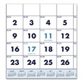 Calendars & Planners | House of Doolittle 3645 14-Month: June 2025 to July 2026 8 in. x 17 in. Academic Year Recycled Three-Month Format Wall Calendar - White Sheets image number 1