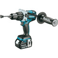 Hammer Drills | Makita XPH07TB 18V LXT 5.0 Ah Cordless Lithium-Ion Brushless 1/2 in. Hammer Driver Drill Kit image number 1