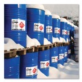 Office Jansan | Avery 60501 UltraDuty 8.5 in. x 11 in. GHS Chemical Waterproof and UV Resistant Labels - White (50/Box) image number 3