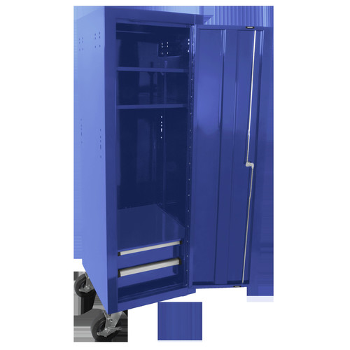 Homak Bl08019602 19 In H2pro Series Full Height Side Locker Blue