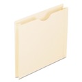  | Pendaflex 22200EE 2 in. Expansion 2-Ply Letter Size Reinforced File Jackets - Manila (50/Box) image number 0