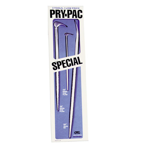 Wrecking & Pry Bars | OTC Tools & Equipment 7171 3-Piece Pry Bar Set image number 0