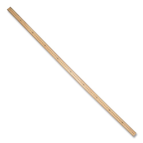 Rulers & Yardsticks | Westcott 10431 39.5 in. Standard/Metric Wooden Meter Stick - Clear Lacquer Finish (12/Box) image number 0