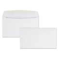 Office Jansan | Quality Park QUA90070 #6 3/4 Commercial Flap Gummed Closure 3.63 in. x 6.5 in. Business Envelope - White (500/Box) image number 1