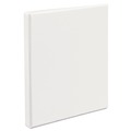 Office Jansan | Avery 17002 11 in. x 8.5 in. 0.5 in. Capacity 3-Rings Durable View Binder with DuraHinge and Slant Rings - White image number 3